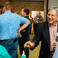 Guests at the Engineering Design Project Preview Event